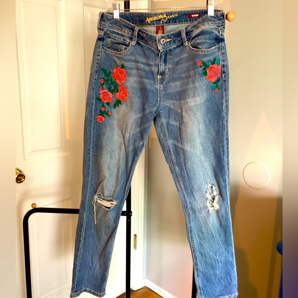 Arizona Jeans Company Boyfriend High Rise Jeans 9